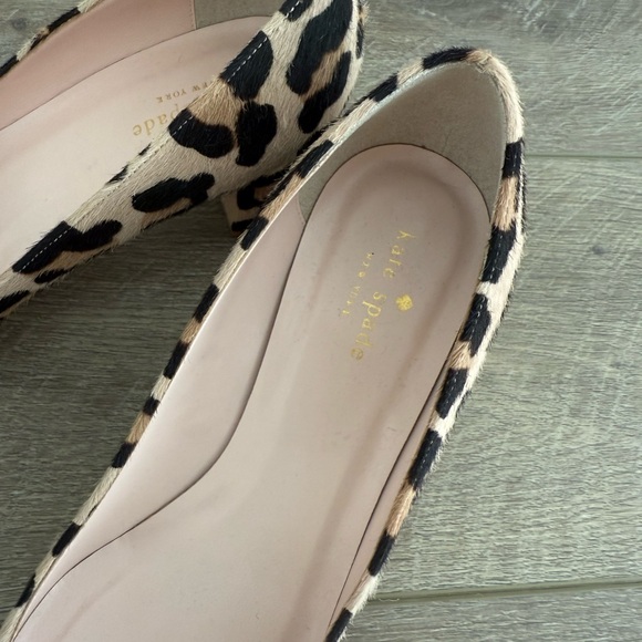 Kate Spade Leopard Print Calf hair pumps - Picture 2 of 5